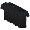Gildan Men's V-Neck T-Shirts, Multipack, Black (6-Pack), Medium 🍁 All In One Marketplace Canada