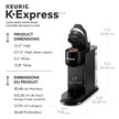 Keurig K-Express Single Serve K-Cup Pod Coffee Maker, Black, With A Removable Reservoir And Strong Button Function 🍁 All In One Marketplace Canada