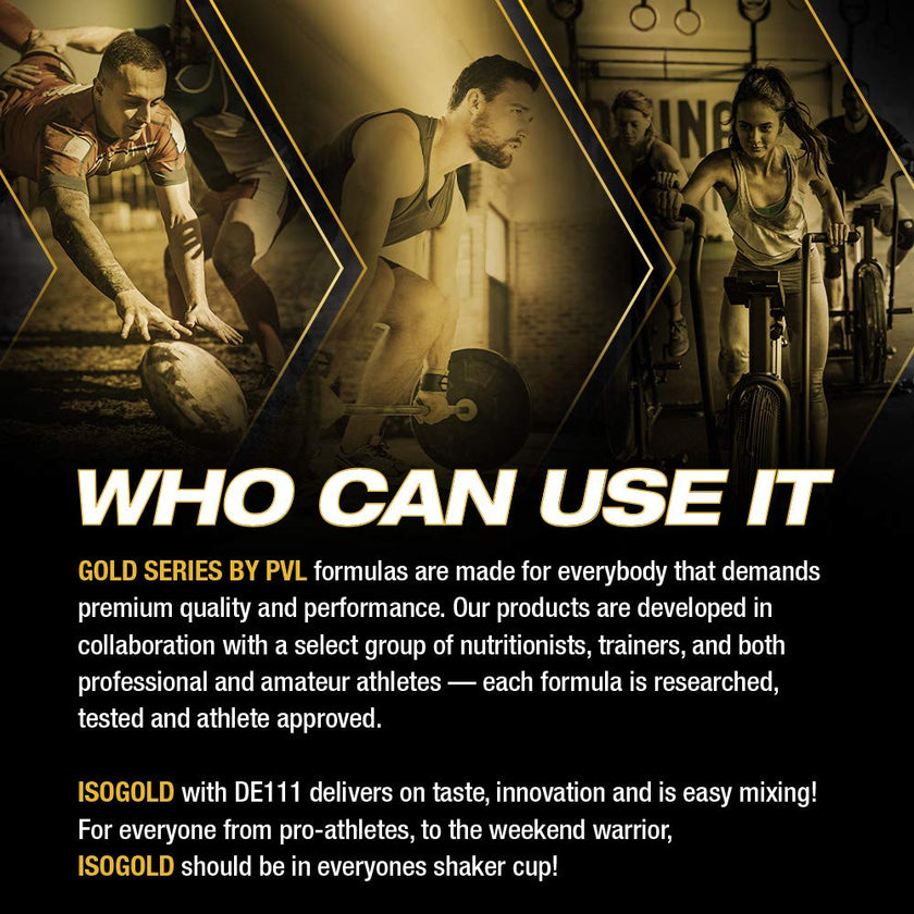 PVL ISOGOLD – Grass Fed - Premium Isolate 100% Whey Protein Shake (2.27 kg (Pack of 1), Chocolate) 🍁 All In One Marketplace Canada