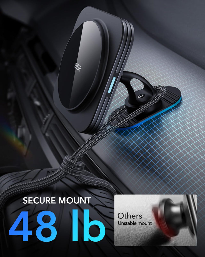ESR 15W for MagSafe Car Mount Charger, Air Vent Dashboard Wireless Magnetic Phone Holder Chargerfor iPhone 17e Air 17 Pro Max 16 15 14 Plus 13 12 Mini, Galaxy S25/S26 Series for MagSafe Accessories 🍁 All In One Marketplace Canada