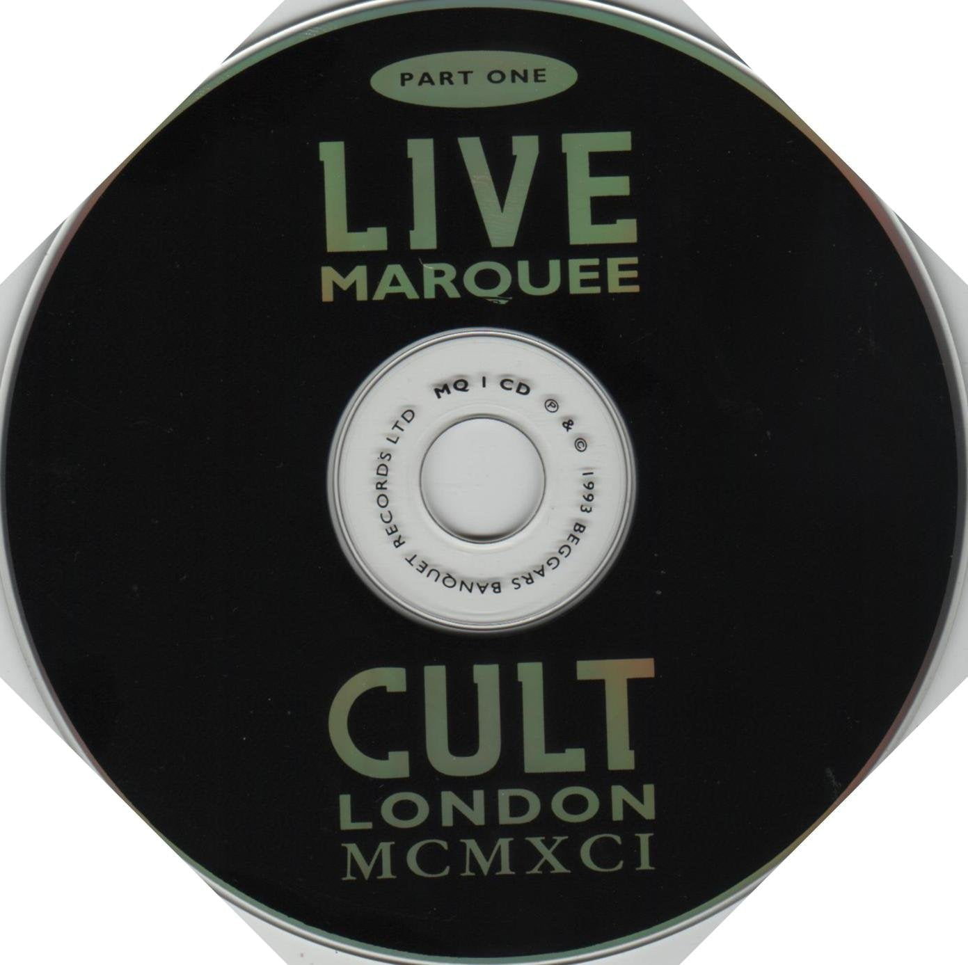 The Cult / Live At The Marquee, London 1991 - CD (Used)