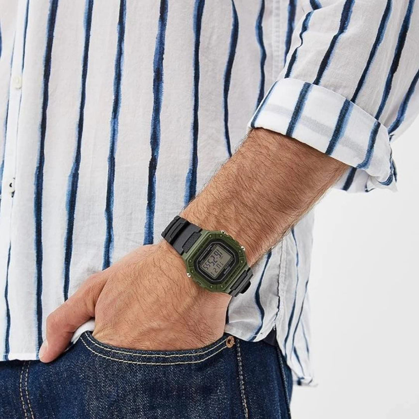 Casio Men's W-218H-3AVCF Classic Digital Display Quartz Black Watch 🍁 All In One Marketplace Canada