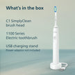 Philips Sonicare 1100 Rechargeable Electric Toothbrush, 1 Brush Head, White 🍁 All In One Marketplace Canada