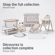 Maxi-Cosi Moa 8-in-1 High Chair, removable kitchen booster, converts to stool, table and chair, easy to clean, Horizon Sand 🍁 All In One Marketplace Canada