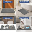 Ceecysaa 80x50cm Stone Bath Mat, Diatomaceous Earth Quick Dry Non Slip, Dark Gray 🍁 All In One Marketplace Canada