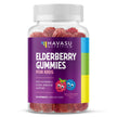 Elderberry Gummies Kids for Cold and Flu Relief | Immune Booster for Kids | Sambucol Black Elderberry Syrup Gummy with Zinc and Vitamin C | Cough, Fever & Sore Throat Support with Antioxidants | 60ct 🍁 All In One Marketplace Canada