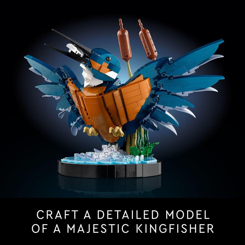 LEGO Icons Kingfisher Model Building Kit - Detailed 3D Puzzle for Adults, 18+ - Collectible, Relaxing DIY Craft for Bird Lovers - Gift for Mother's Day - 10331 🍁 All In One Marketplace Canada