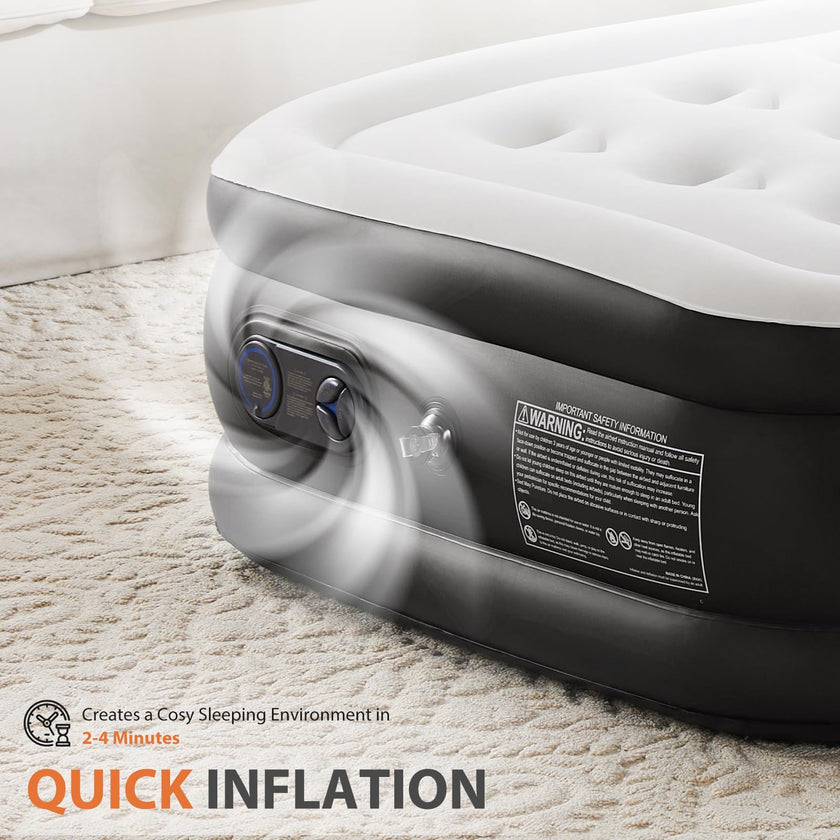 Sweetcrispy Twin Air Mattress, 18