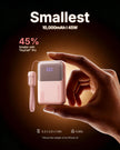 INIU Power Bank, Ultra Mini 10000mAh 45W Fast Charging Portable Charger, USB C Battery Pack with Cable, Flight-Safe Travel Powerbank for iPhone 17 16 15 14 13 12 Pro Max Air, Samsung S26 S25 S24, Pink 🍁 All In One Marketplace Canada