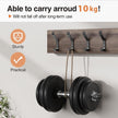 susswiff 10-Pack Coat Hook for Hanging, 10KG (Max), Stainless Wall Hooks for Towel, Hat, Backpack, Key, Clothes, Wall Mounted Coat Hanger for Closet, Black 10 CM 🍁 All In One Marketplace Canada
