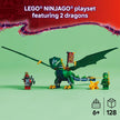 LEGO NINJAGO Lloyd's Green Forest Dragon Toy - Pretend Play Building Toy for Boys and Girls, Ages 6+ - Dragon Figurine with 2 Minifigures for Kids - Gift Idea for Birthdays - 71829 🍁 All In One Marketplace Canada