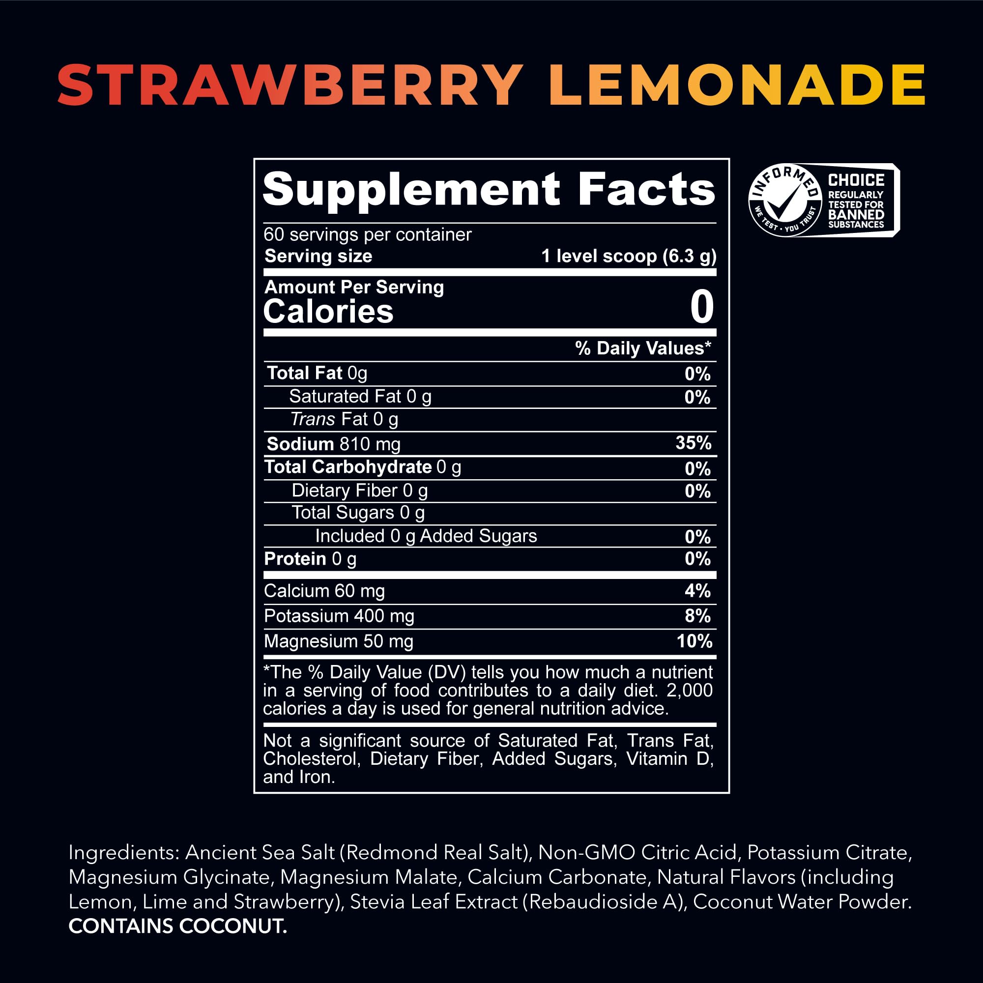 REDMOND Re-Lyte Hydration Electrolyte Mix (Strawberry Lemonade) 🍁 All In One Marketplace Canada