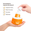 Bushbalm Ingrown Hair and Razor Bumps 2-Step Routine - Moisturize and Calm - Ingrown Hair Oil (30 ml) and Exfoliating Scrub (236 ml) - Vanilla Tangerine 🍁 All In One Marketplace Canada