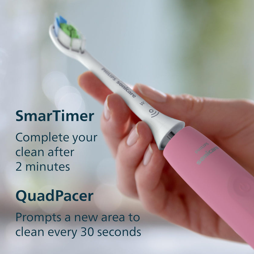 Philips Sonicare 4900 Rechargeable Electric Toothbrush, 1 Brush Head, Pink 🍁 All In One Marketplace Canada