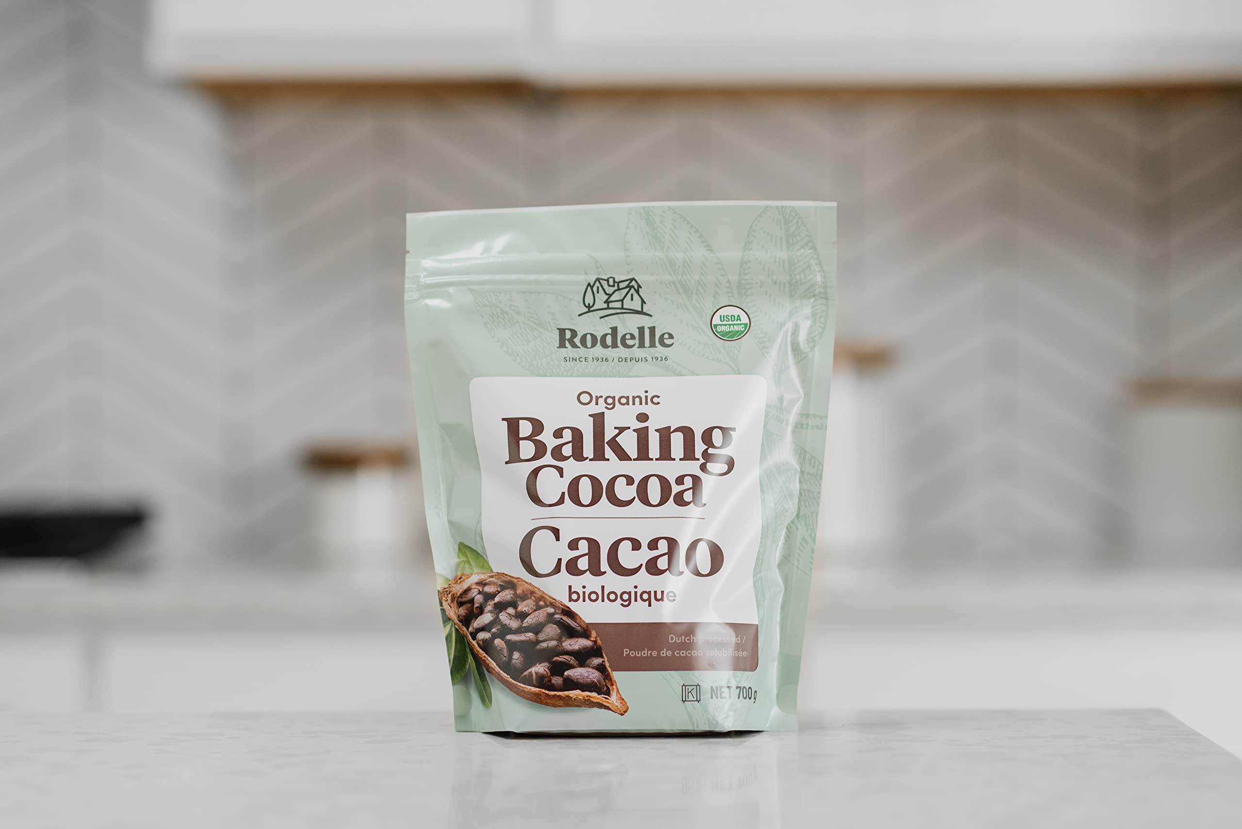 Rodelle Organi Cocoa, 700g 🍁 All In One Marketplace Canada