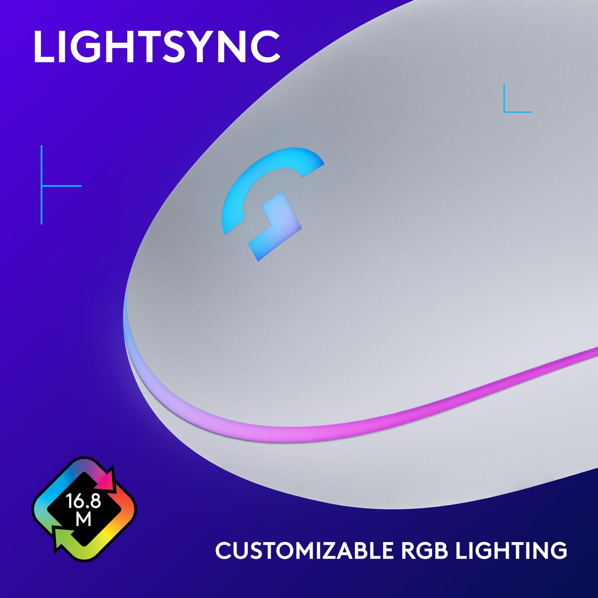 Logitech G203 Wired Gaming Mouse - White 🍁 All In One Marketplace Canada