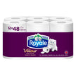 Royale Velour Toilet Paper, 12 Equal 48 Rolls, 284 Bathroom Tissues per roll 🍁 All In One Marketplace Canada