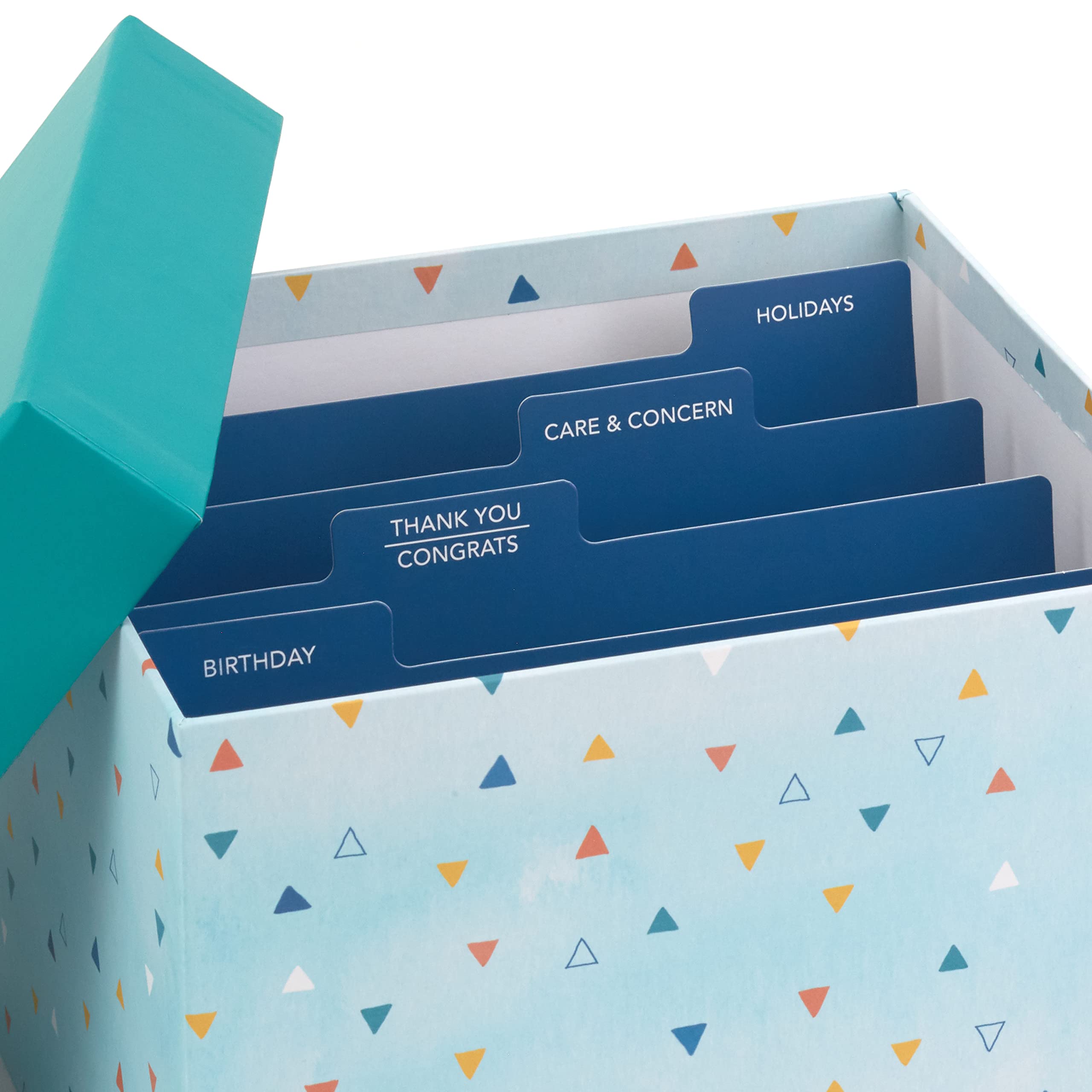 Hallmark All Occasion Boxed Set of Assorted Blank Greeting Cards with Card Organizer (Pack of 100)—Birthday, Thank You, Congratulations, Wedding, Baby, Thinking of You, Sympathy 🍁 All In One Marketplace Canada