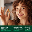 Vitasave Triple Strength Fish Oil Omega 3 Supplements – High-Potency 3000mg with 900mg EPA + 600mg DHA - Burpless Fish Oil Capsules for Heart, Brain & Joint Health - Non-GMO and Gluten-Free (120 Softgels - 40 Days Servings) 🍁 All In One Marketplace Canada
