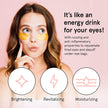 grace & stella Award Winning Under Eye Mask - Travel Essentials - Birthday Gifts for Women - Gel Eye Patches for Dark Circles, Puffy Eyes, Wrinkles, Undereye Bags - Vegan - Self Care (48 Pairs, Gold) 🍁 All In One Marketplace Canada