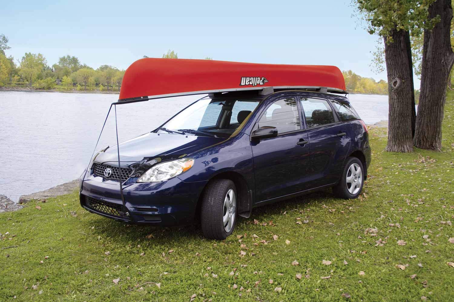 Pelican Sport PS0520-3 Canoe Car Roof Top Carrier Rack, Charcoal/Black 🍁 All In One Marketplace Canada