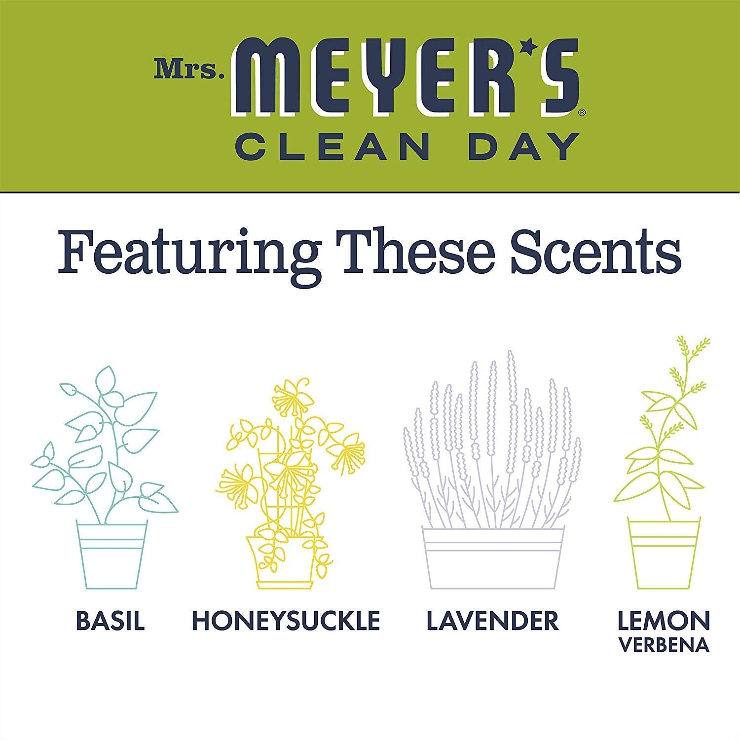 Mrs. Meyer's Clean Day Laundry Detergent, Lemon Verbena Scent, 1.8L (Packaging May Vary) 🍁 All In One Marketplace Canada