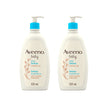 Aveeno Baby Lotion, Daily Moisturizing Cream for Sensitive Skin, Natural oat, Fragrance Free, Paraben Free, Pack of 2 (1064 ml Total) 🍁 All In One Marketplace Canada