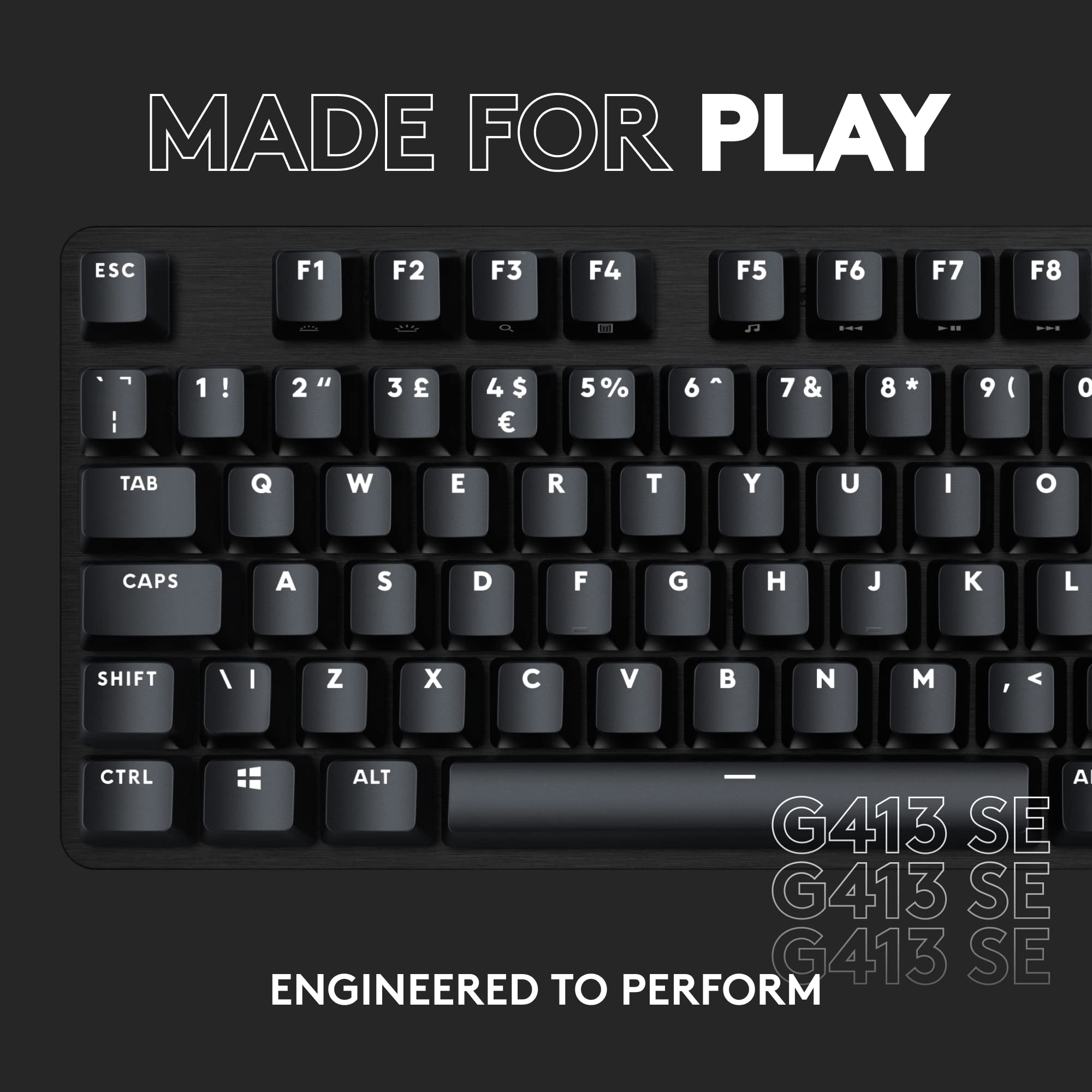 Logitech G413 SE Full-Size Mechanical Gaming Keyboard - Black 🍁 All In One Marketplace Canada