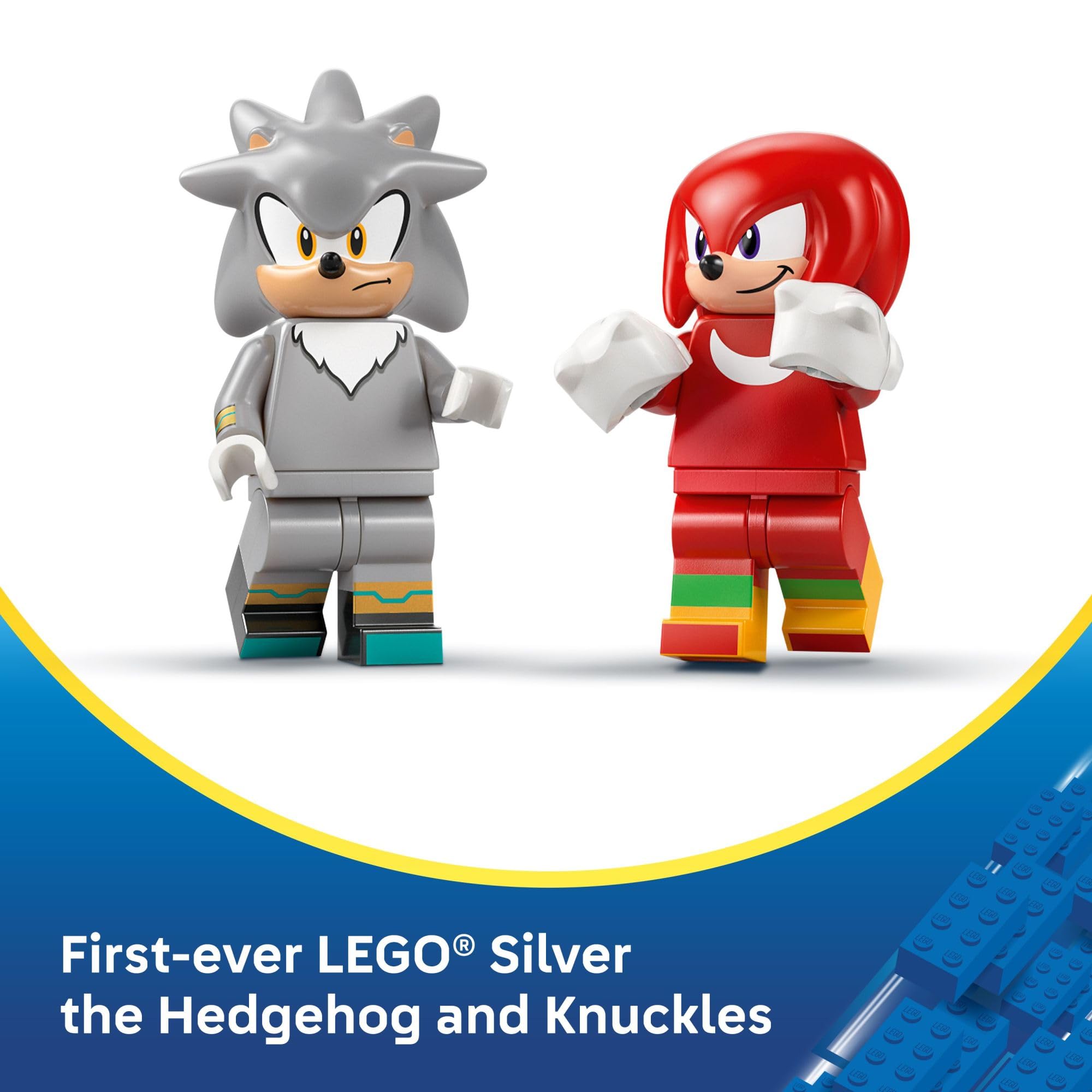 LEGO Sonic The Hedgehog Silver’s Car vs. Knuckles’ Monster Truck Building Toy for Boys & Girls - Racing Playset W/Silver & Knuckles Minifigures for Kids, Ages 8+ - Gift Idea for Birthdays - 77118 🍁 All In One Marketplace Canada