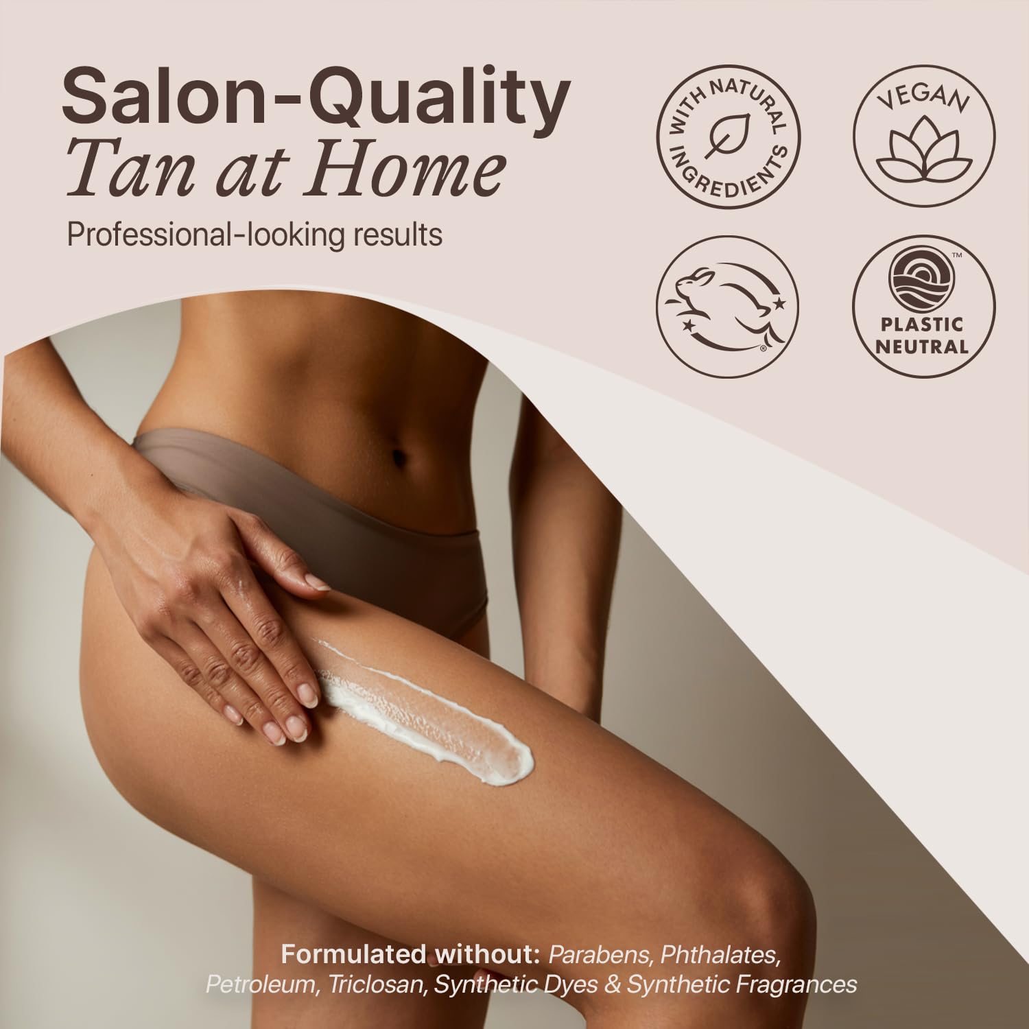 Self Tanner Tanning Lotion - Made with Natural & Organic Ingredients, Sunless Tanning Lotion for Body, Perfect Self Tan for Women & Men for a Natural Looking Glow, Medium to Dark 🍁 All In One Marketplace Canada