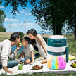 MANBA Ice Shaver and Snow Cone Machine - Premium Portable Ice Crusher and Shaved Ice Machine with Free Ice Cube Trays - BPA Free 🍁 All In One Marketplace Canada