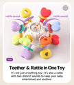 Infinno Baby Teething Toy with Rattle Spinner, BPA-Free Silicone for Baby 🍁 All In One Marketplace Canada