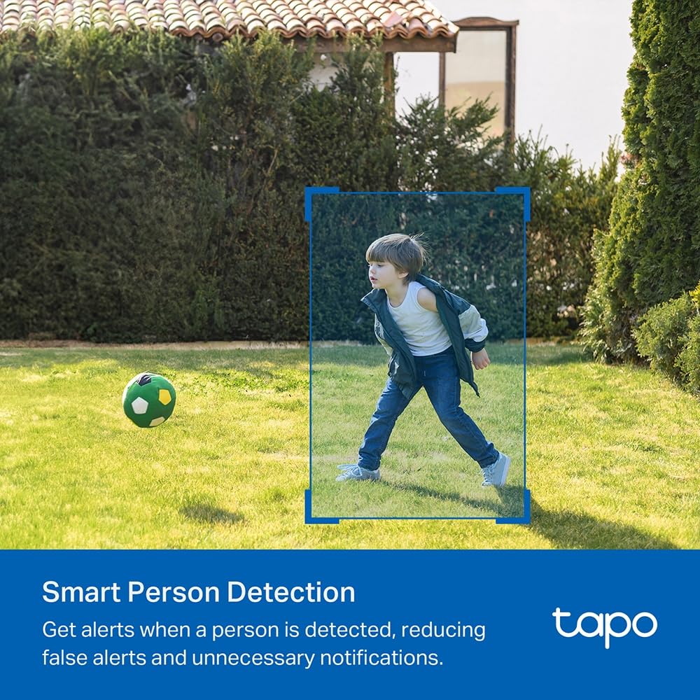 TP-Link Tapo Solar-Powered Security Camera Kit, 2K Wireless Battery Camera w/Solar Panel Base, Smart Person Detection, SD/Cloud Storage, Spotlight Color Night Vision, No Hub Needed (Tapo C410 KIT) 🍁 All In One Marketplace Canada
