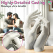 Luna Bean Hand Casting Kit – The Original Hand Mold Kit – Anniversary Engagement Gifts for Women Men Her Him Couples Wife Boyfriend Girlfriend Wedding Bridal Shower 🍁 All In One Marketplace Canada