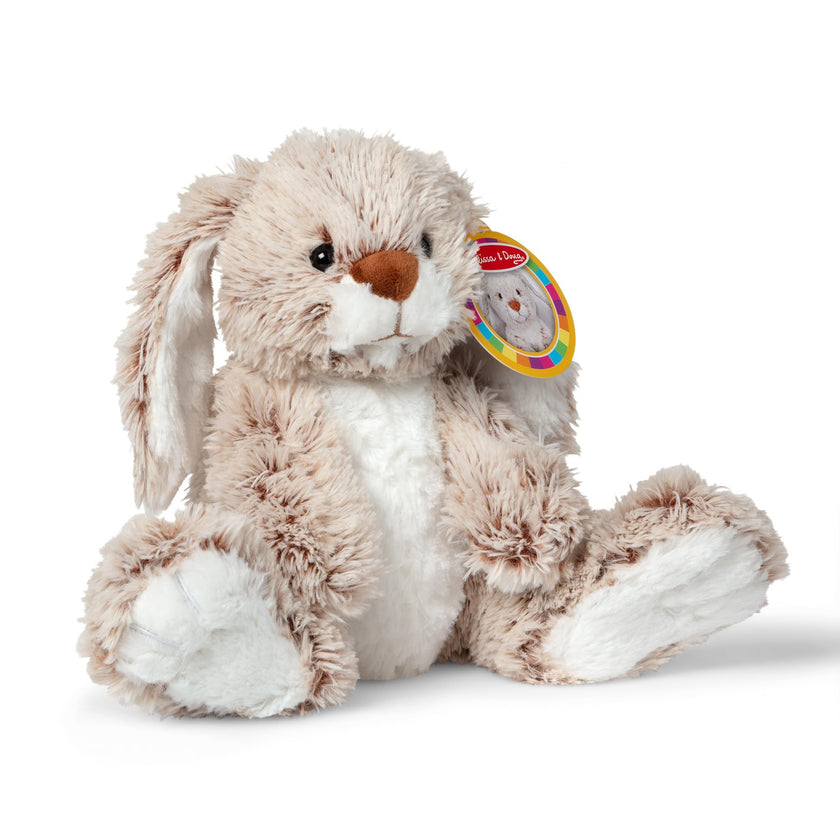 Melissa & Doug Burrow Bunny Stuffed Animal Plushie with Big Feet, Floppy Ears & Fluffy Tail, Adorable Pretend Play Toddler Toys for Girls & Boys 3+ 🍁 All In One Marketplace Canada