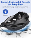 Zacro Bike Helmet Adult Men Women - CPSC Safety Certified Lightweight Bicycle Helmet with Detachable Sun Visor, Mountain Bike Helmet Suitable for Men Women Adults Youth 🍁 All In One Marketplace Canada