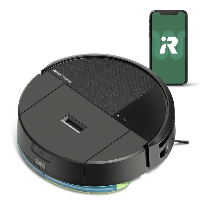 iRobot Roomba 205 DustCompactor Combo Robot Vac & Mop - Compacts Dirt Inside, No Emptying for 60 Days, Space Saving, No Dock, No Bags, Intense Power-Lifting Suction, LiDAR Navigation, Multi-Surface 🍁 All In One Marketplace Canada
