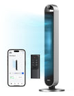 DREO Pilot Max 120° Oscillating Tower Fan, 42 Inch Bladeless Fan for Bedroom, 25dB Quiet DC Motor, Standing Fan with Remote, 12 Hyper Wind Speeds, 4 Modes, 12H Timer Floor Fans for Home Living Room 🍁 All In One Marketplace Canada