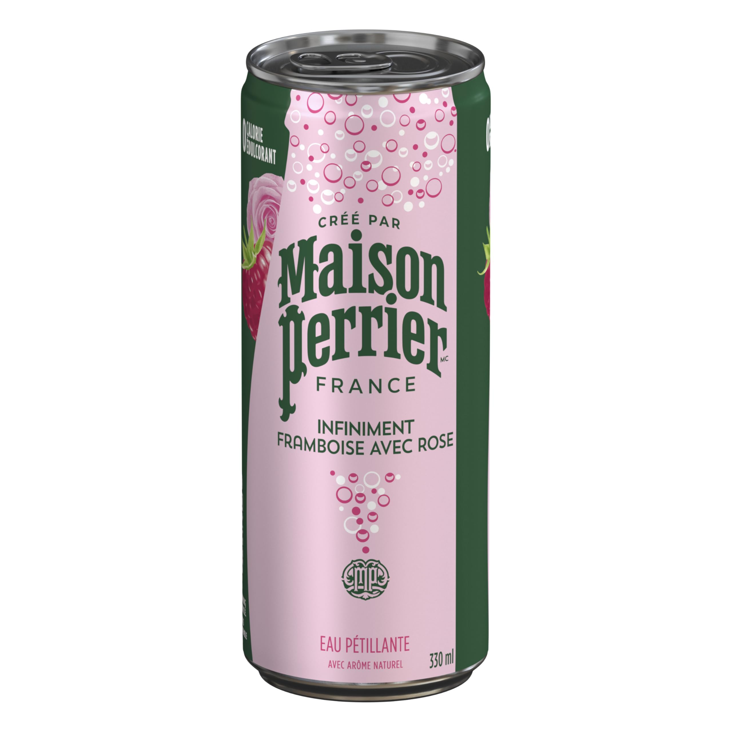 Maison Perrier Forever Raspberry Rose, Sparkling Water Beverage, 24 x 330ml 🍁 All In One Marketplace Canada