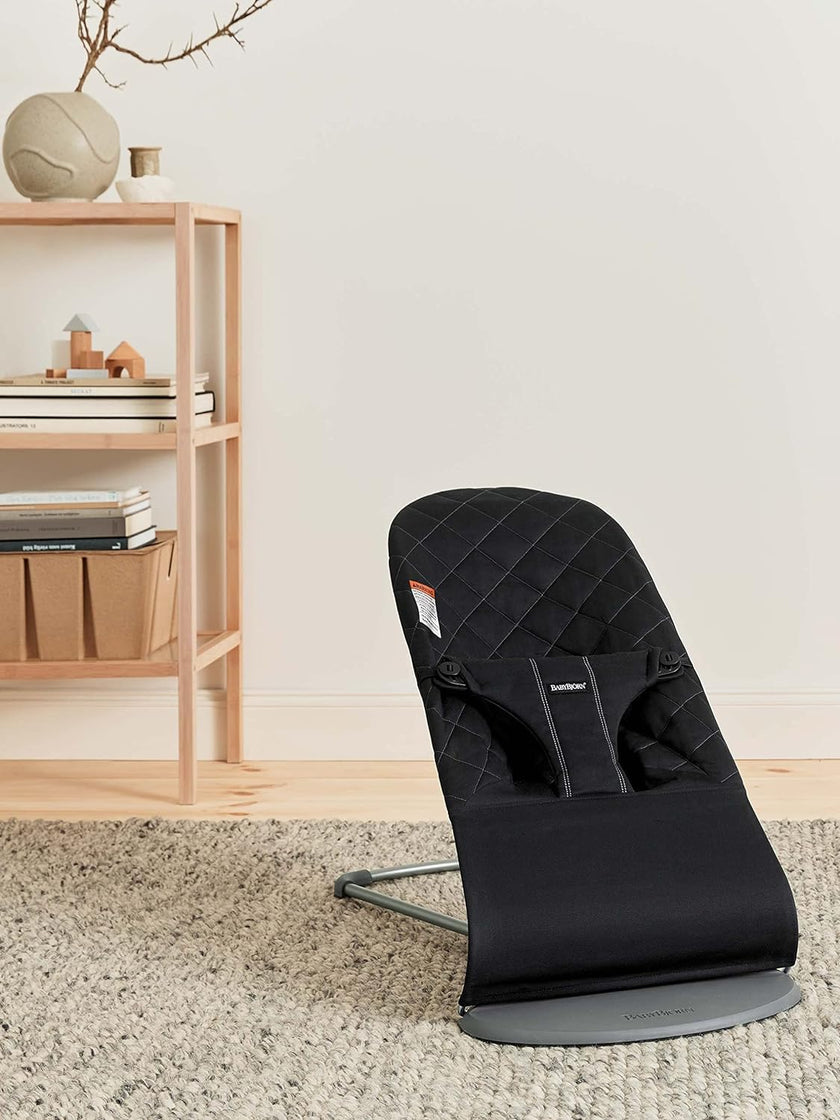 BabyBjörn Bouncer Bliss, Woven, C-quilt Black 🍁 All In One Marketplace Canada