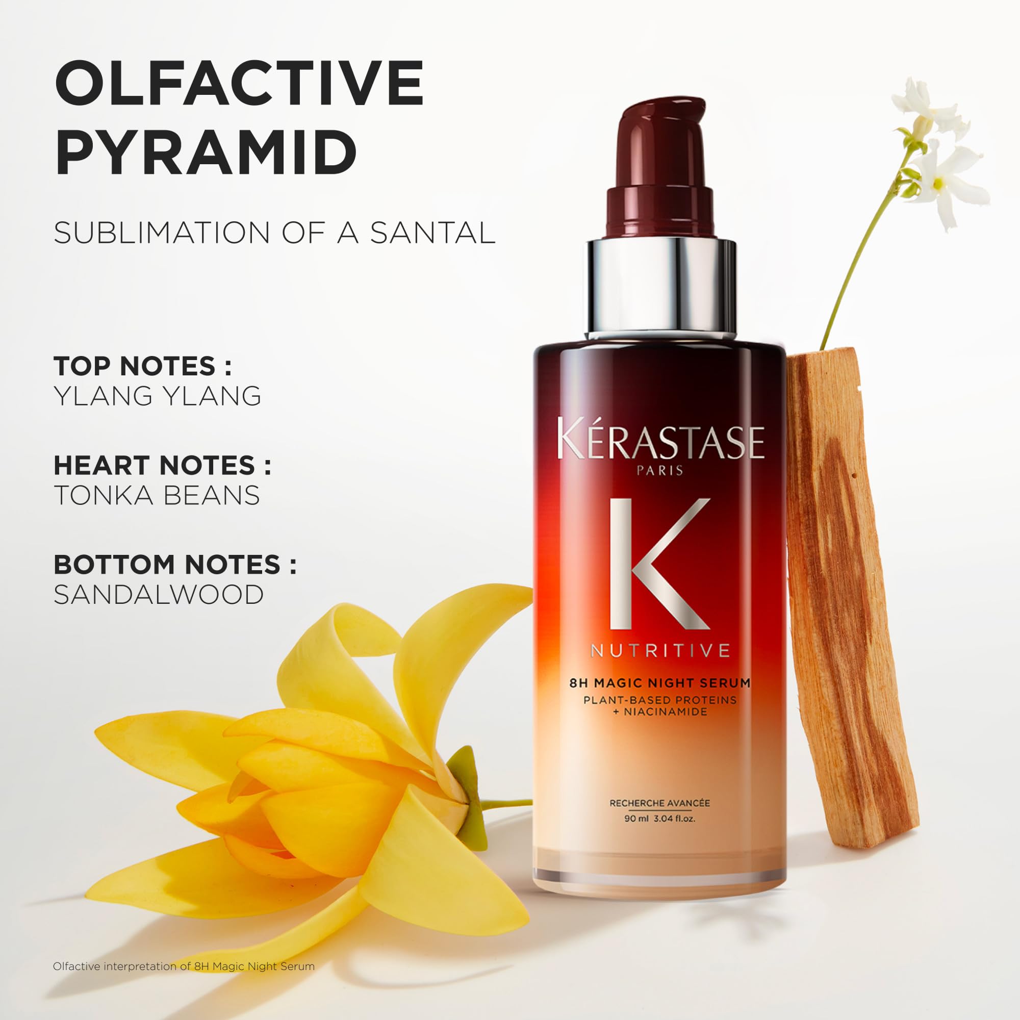 Kérastase Nutritive 8H Magic Night Serum, Iconic Overnight Nourishing Hair Serum for Dry Hair, Provides Deep Hydration and Softer Hair 🍁 All In One Marketplace Canada