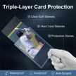 200 Card Sleeves Top Loaders for Cards, 3
