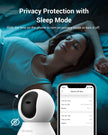 blurams Security Camera, 2K Indoor Camera 360-degree Pet Camera for Home Security w/ Motion Tracking, Phone App, 2-Way Audio, IR Night Vision, Siren, Works with Alexa & Google Assistant,White 🍁 All In One Marketplace Canada