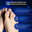 Arflom Toenail Fungus Treatment : 25% Undecylenic Fungal Nail Treatment Extra Strength - Toe and Fingernail with Tea Tree Oil (2pcs, 15ml each) 🍁 All In One Marketplace Canada