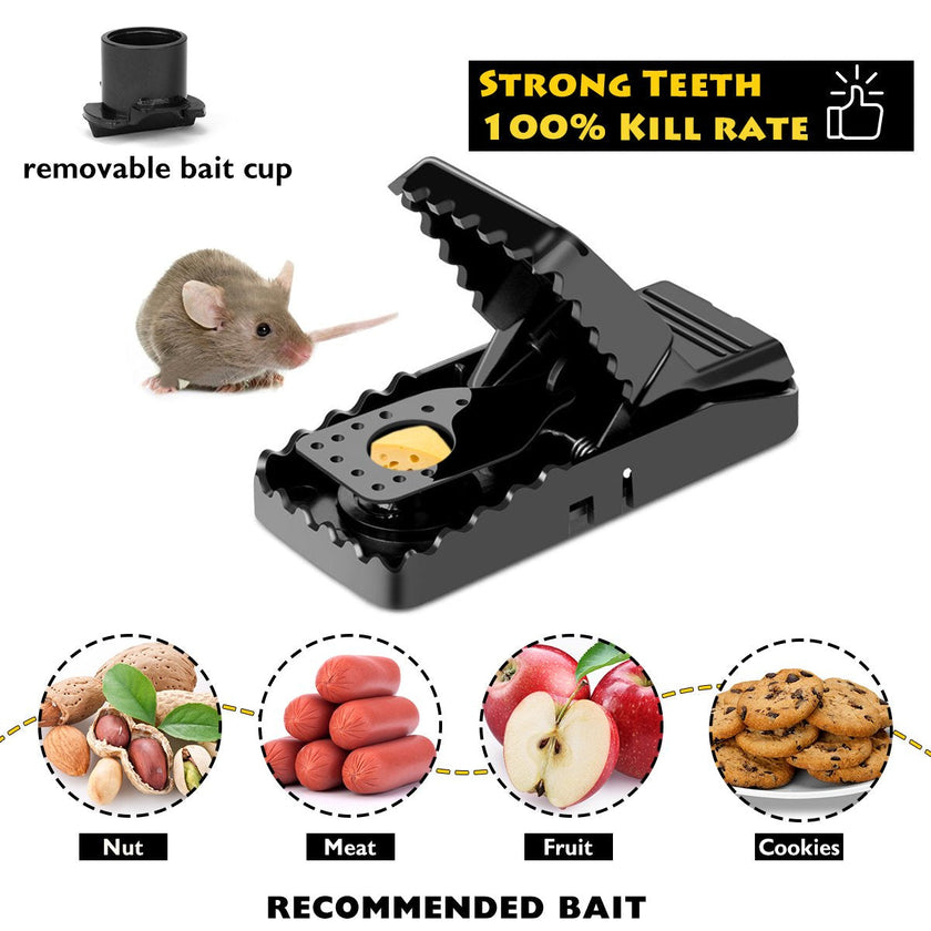 Mouse Trap, Mouse Traps that Work Mice Trap Outdoor Indoor Best Snap Traps for Mouse/Mice Safe and Reusable 6 Pack Quick Kill Mouse Traps 🍁 All In One Marketplace Canada