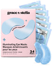 grace & stella Award Winning Under Eye Mask - Gifts for Her - Reduce Dark Circles, Puffy Eyes, Undereye Bags, Wrinkles - Gel Under Eye Patches, Vegan Cruelty-Free Self Care (24 Pairs, Blue) 🍁 All In One Marketplace Canada