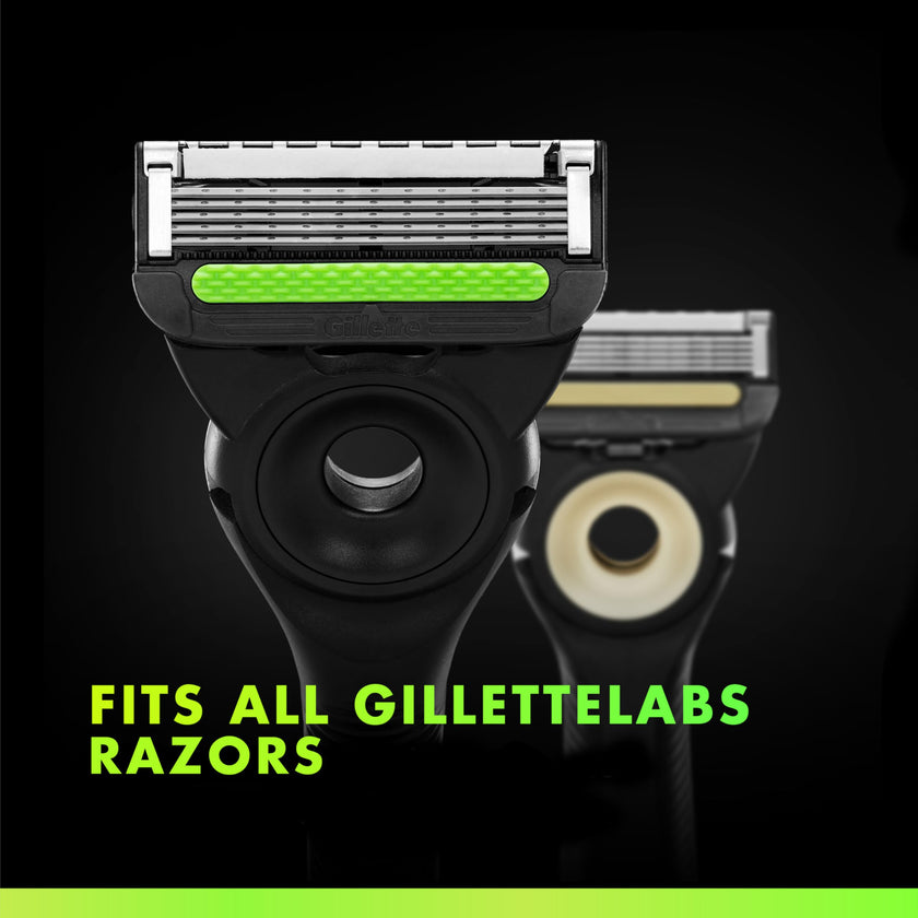 Gillette Labs Razors for Men, Razor Blades Refill, 5-Blade Cartridges, 12 Refills 🍁 All In One Marketplace Canada