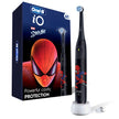 Oral-B iO Kids Rechargeable Electric Powered Toothbrush, Spiderman with 1 Gentle Care Brush Head - Automatic Pressure Sensor to Protect Gums - 3 Cleaning Settings - 2 Min Music Timer - 28 Day Battery Life 🍁 All In One Marketplace Canada