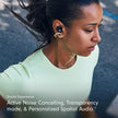 Beats - Powerbeats Fit - Wireless Noise-Cancelling Workout Earbuds with Ultimate Secure Fit, IPX4, Up to 30H of Battery Life & Charging case, Compatible with Apple & Android - Jet Black 🍁 All In One Marketplace Canada
