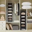 YOUDENOVA Hanging Closet Organizers and Storage, 6-Shelf Closet Hanging Storage Shelves, Grey 🍁 All In One Marketplace Canada